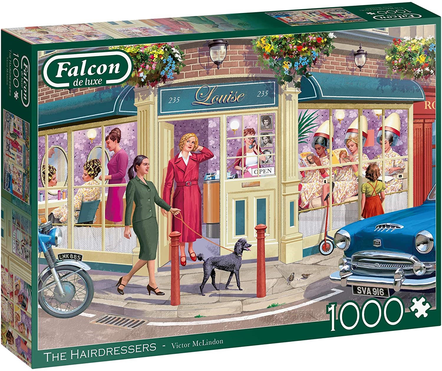 Falcon Games Victor McLindon the Florist 1000 Teile Puzzle 11297 for sale online 